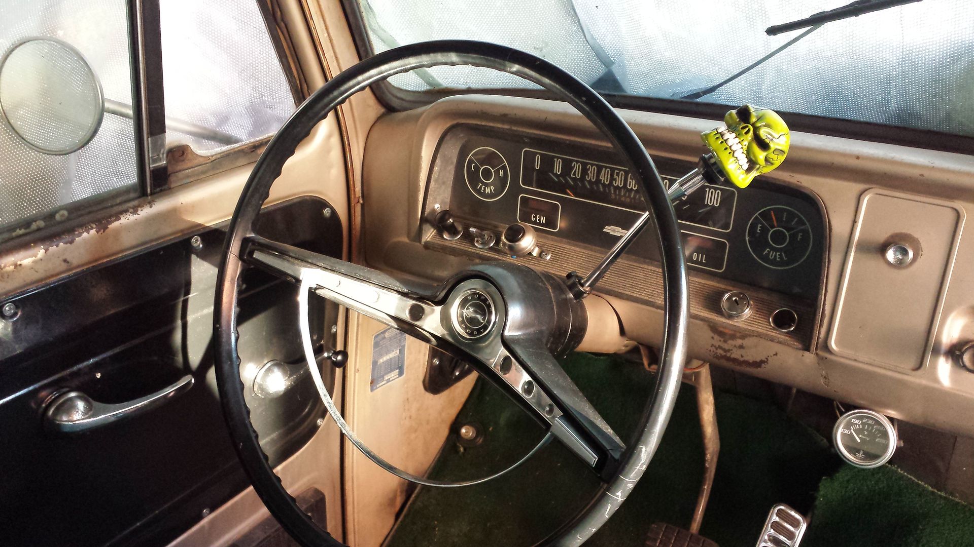 1965 C10 Stepside working on her **England** - The 1947 - Present